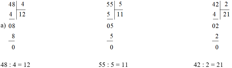 Vở bài tập Toán lớp 3 (Chân trời) Tập 1 trang 56, 57 Chia số có hai chữ số cho số có một chữ số - Chân trời sáng tạo (ảnh 1)
