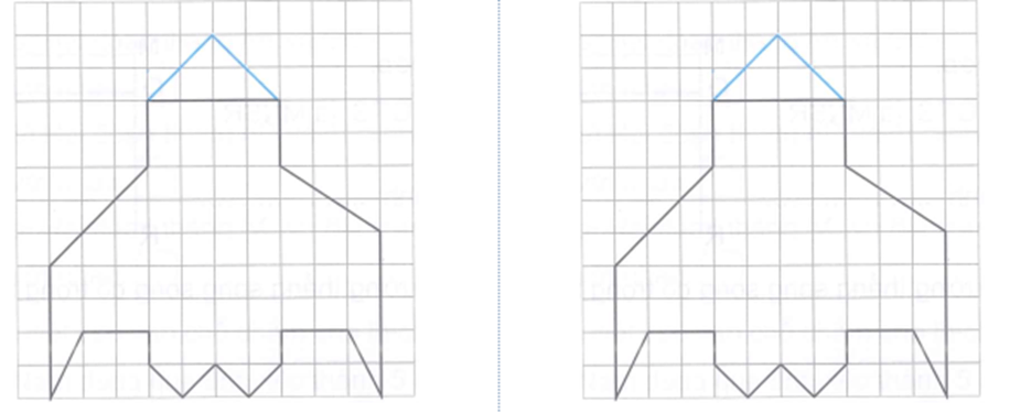 Vở bài tập Toán lớp 4 (Kết nối) Kết nối tri thức Bài 28: Thực hành vẽ hai đường thẳng vuông góc