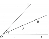 Chứng minh ba điểm thẳng hàng hình học lớp 7 (ảnh 3)