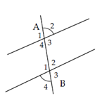 Cách giải các góc tạo bởi một đường thẳng cắt hai đường thẳng (ảnh 7)