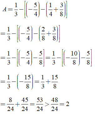 Trắc nghiệm Cộng, trừ số hữu tỉ - Bài tập Toán lớp 7 chọn lọc có đáp án, lời giải chi tiết